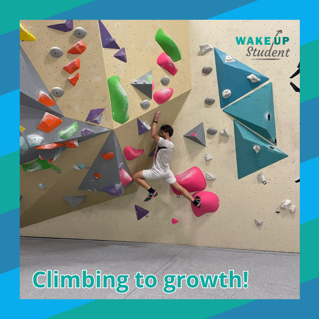 Climbing to growth Wake Up